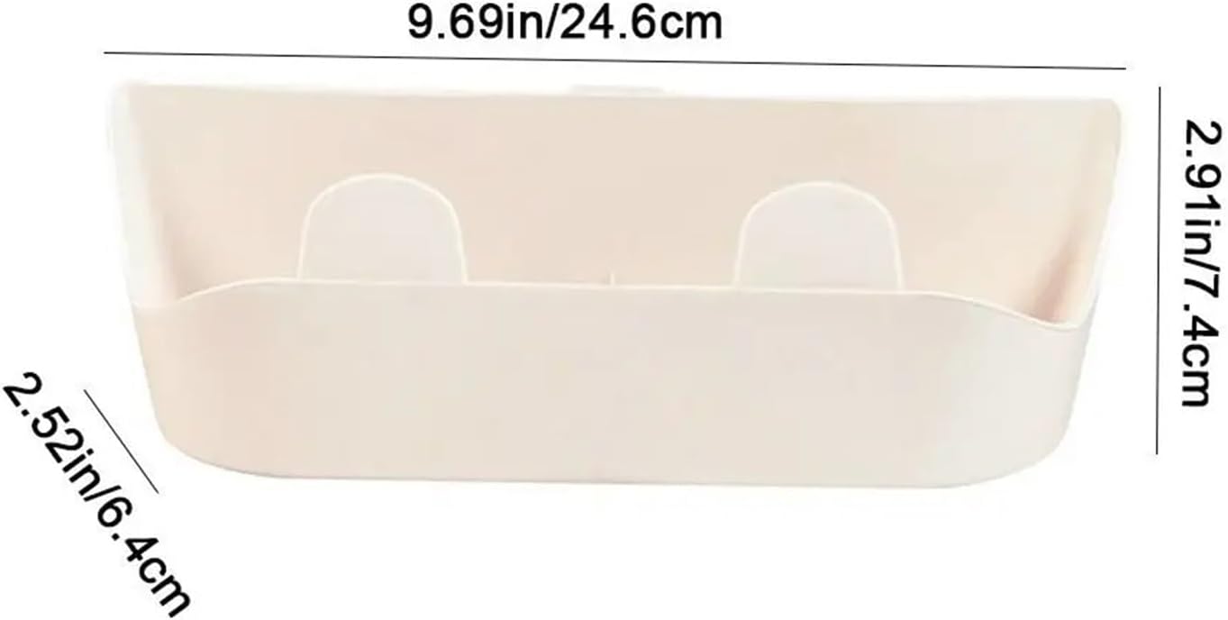 Wall-Mounted Slipper Rack Organisers，Slipper Holde 2 pcs Bathroom Slippers Organizers Slippers Storage Racks Home Space Saving Shoes Hanger For Shoes(Beige)