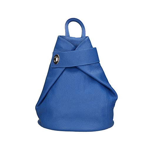 Articolo Nuovo con cartellino Chicca Borse Borsa Zaino Donna in Pelle Made in Italy 28x35x12 Cm