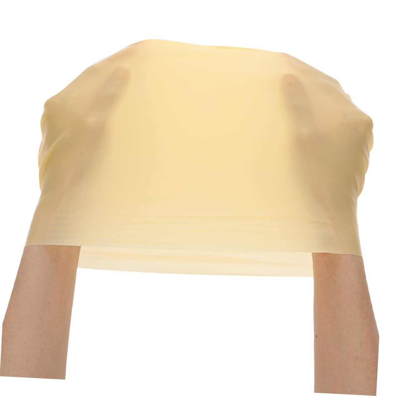 FOMIYES Latex Bald Head Cap for Adults Cosplay Bald Cap Halloween Makeup Accessory Head Fake