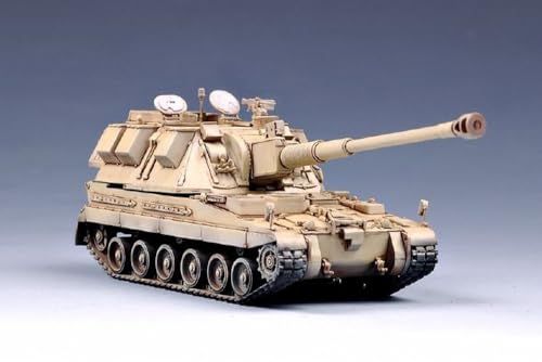 British AS 90 Self Propelled Howitzer Trumpeter 07221 maquette militaire 1/72