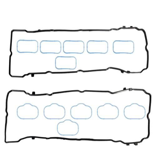 Image of Rocker Arm Lifters Valve Cover Gasket Set, for Jeep Grand Cherokee /Wrangler,for Dodge Charger /Durango /Challenger,for Ram 1500,for Chrysler 200 /300, 11-16, 3.6L V6 Pentastar, 5184296AH(62pcs)