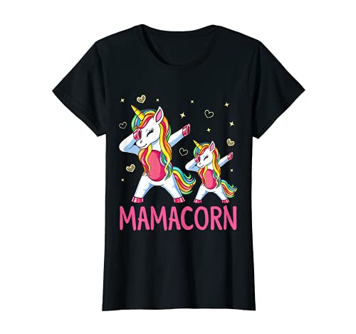 Mujer Funny Mamacorn Unicorn Costume Mom Mother's Day Camiseta