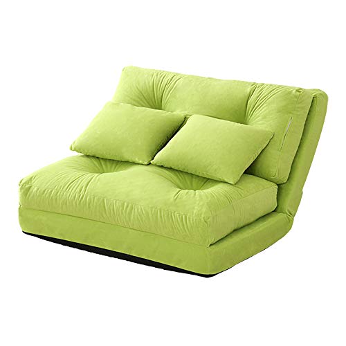 アーバン通商 日本製 国産 3WAY ソファベッド fluffy【フラフィ】90 グリーン 幅90cm リクライニング クッション付 ふんわり ふわふわ PF-019-9