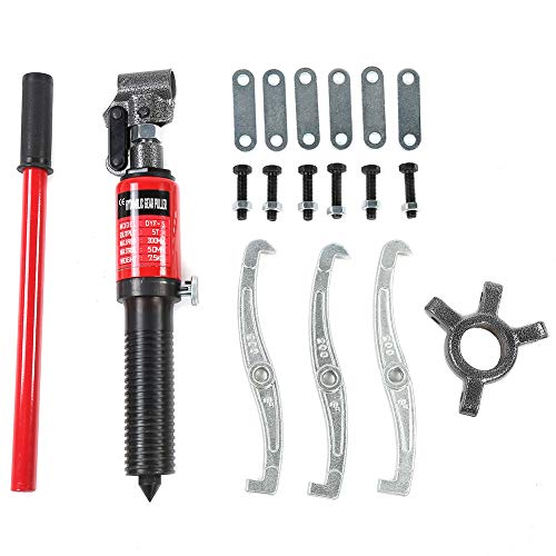 Hydraulic Gear Puller, Strong Force Drawing Machine Prevent Overload Opened Handle Forged Steel 5T Hydraulic Gear Puller For Traction Hubs #TOP7