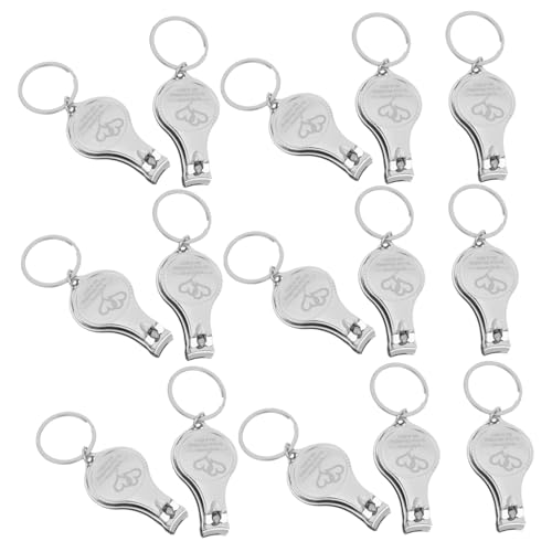 Clé USB coupe-ongles acier inoxydable décapsuleur porte-clés de poche portable