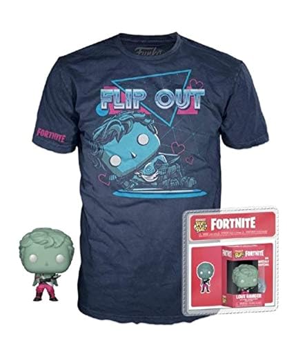 Funko Pocket Pop! & T-Shirt Fortnite Love Ranger - Größe L (PS4/Xbox One)