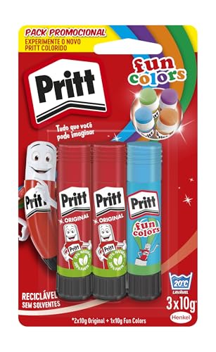 Multipack 2x Pritt Original + 1x Fun Colors