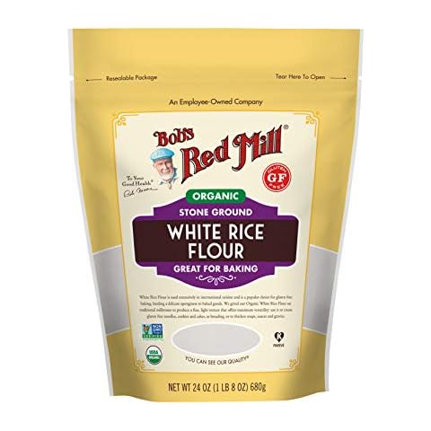 Bob's Red Mill Organic White Rice Flour Cover