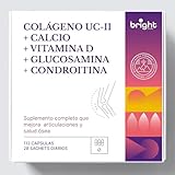Avanzada Fórmula para la Sistema Osteoarticular. Colágeno UC2 + Glucosamina + Condroitina + Calcio + Vitamina D + Vitamina C. Set único de vitaminas. 100% natural. 28 sachets diarios