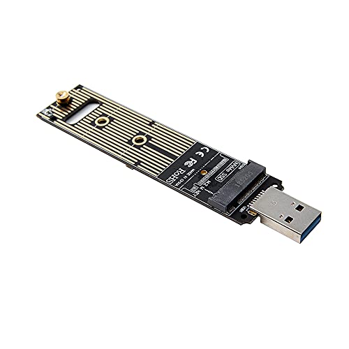 lifcasual M.2 NVME para USB 3.0 Conversor de placa de adaptador móvel Suporte de placa M.2 PCIE (Key