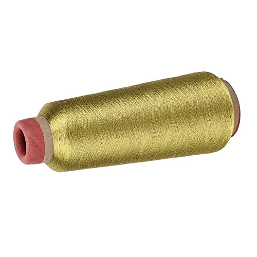 Hilo de coser de poliéster color dorado miniatura 7