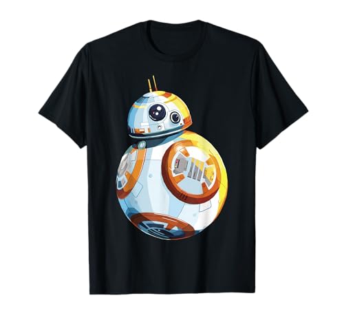 Star Wars The Force Awakens BB-8 Detailed Portrait T-Shirt