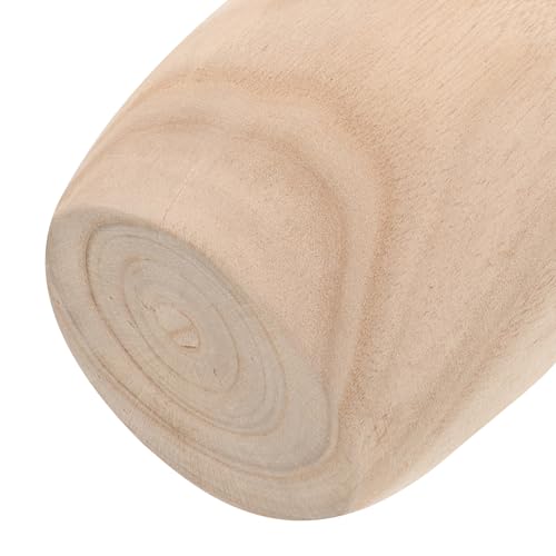 Maceta decorativa interior de madera beige ideal para crear un ambiente cómodo en tu salón 4