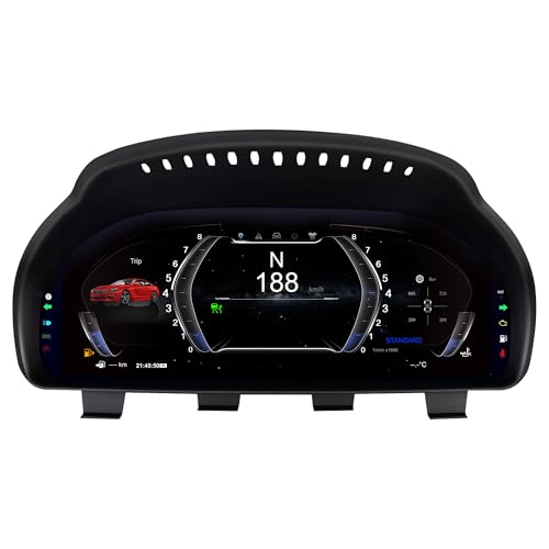 Car Speedometer for BMW F10 F11 F15 F16 F25 F26 F01, 8GB Instrument Cluster Screen: 12.3