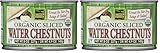 Native Forest Water chestnut Sliced, 8 oz (Pack of 2)