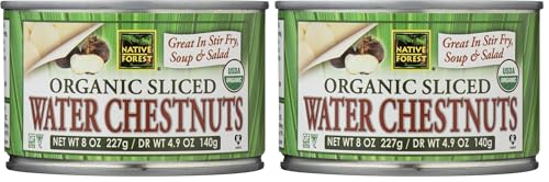 Native Forest Water chestnut Sliced, 8 oz (Pack of 2)
