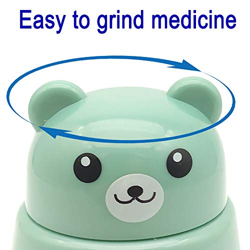 Coagu Pill Crusher And Grinder | Large | Crushes Pills, Vitamins, Tablets | Easier To Clean (Green) #TOP3