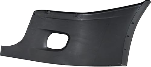 Miniatura 6 de LOSTAR Refuerzo de parachoques y cubierta con orificio antiniebla para Freightliner Cascadia 2008-2017 (lado derecho del pasajero)