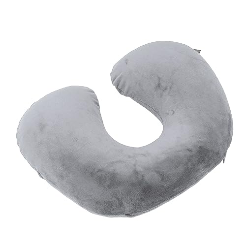 Almofada de Pescoço Em Forma de U Almofada de Pescoço Inflável Elegante e Ergonômica Design para Car