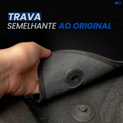 Tapete de Carro Taos Comfortline Highline Automotivo Inteiriço Antiderrapante Impermeável Emborracha