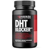 DHT Blocker for Men with Biotin 10000mcg Per Serving, Saw Palmetto Extract & MSM - Supports Normal Healthy Hair Growth - With Pea Extract & Stinging Nettle - Vegan, Non-GMO, Gluten Free - 30 Servings