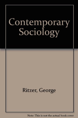 Contemporary Sociology 0071008896 Book Cover