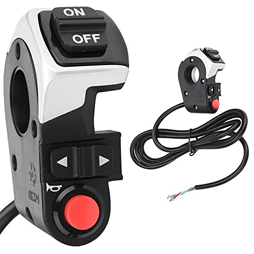 3 in 1 LED Tail light Scooter E-bike Turn Signal Horn Rear Lamp Electric Bicycle Motorcycle DIY ON/OFF Switch Auto Accessory