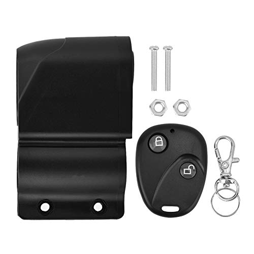 Cyrank Alarma De Bicicleta Recargable con Control Remoto, 110db Sensor De Movimiento Inalámbrico Fuerte Alarma De Vibración Antirrobo para Bicicleta Motocicleta Scooter Sistema De Seguridad