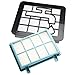 Produktbild vhbw Filter-Set kompatibel mit Philips PowerPro Compact FC9330/09, FC9331/07, FC9331/09 Staubsauger - (HEPA-Filter, Motorschutz-Filter, Schaum-Filter)