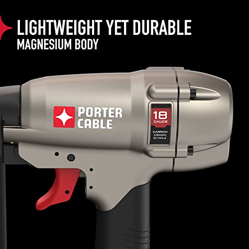 Porter-Cable Crown Stapler, Narrow, 1-1/2-Inch, 18Ga (Ns150C) #TOP3