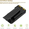 2-Pack BP279 BP280 Battery Compatible with F1100D IC-F1000 IC-F1000S IC-F2000 IC-F2000S IC-F1100D IC-F1100DS IC-F2100D IC-F2100DT IC-V88 IC-V10MR IC-A16 F1000S F1100DS [2025 New Version]
