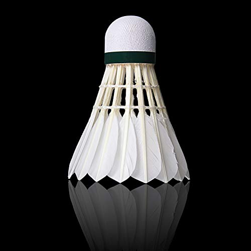 image for KEVENZ Goose Feather Badminton Shuttlecocks with Great Stability and D