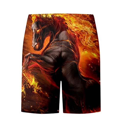 OIUHJN Boys Hiking Outdoor Recreation Pants Mannen Vrijetijdsbroek Print Trend Jeugd Zomer Heren Joggingbroek Fitne - Afbeelding 4