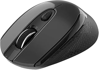 2.4G Wireless Mouse, Ergonomic Mouse for Laptop Computer, 6 Buttons, 3 Adjustable Levels, Optical - Silent - Symmetrical Design
