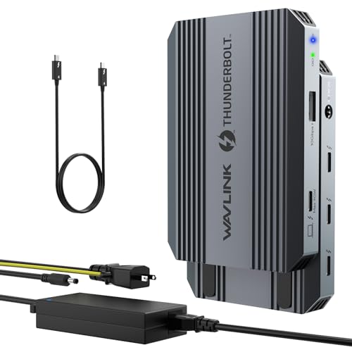 Amazon.co.jp: WAVLINK Thunderbolt 4ハブ、ドッキング