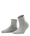 Produktbild FALKE Damen Hausschuh-Socken Light Cuddle Pads, Baumwolle, 1 Paar, Grau (Mid Grey Melange 3530), 39-42