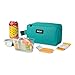 PackIt® Freezable Snack Box, Teal, Built with EcoFreeze® Technology, Collapsible, Reusable, Zip Closure with Buckle Handle, Designed For Work Snacks, Fresh Snacks On the Go, Adults, and All Ages