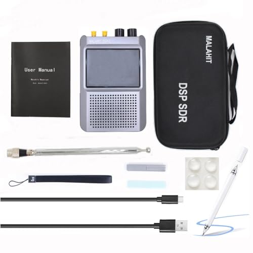 TASOJIMA 2 AbvO[h Malahit DSP2 SDRWIV[o[ 10kHz-380MHz 404MHz-2GHz 5000mAh obe[