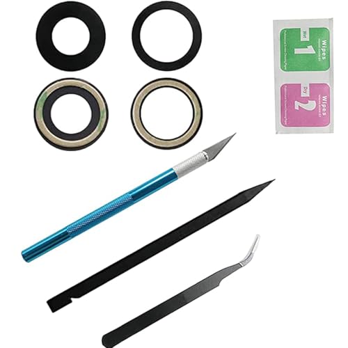 Lentille de rechange en verre iPhone 12 avec adhésif et kit réparation
