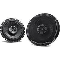 Kenwood KFC-PS1796 2-Wege-Koaxial-Lautsprecher, 17 cm, Auto-Lautsprecher mit Surround-Sound, Woofer mit Polypropylen-Membran, Hochtöner mit Kuppel KFCPS1796