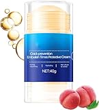 Fußpflegecreme für rissige Füße, Reparatur von rissigen Füßen, ultra-feuchtigkeitsspendende Fußpflegecreme, Roll-on, entfernt abgestorbene Hautzellen und macht trockene Haut geschmeidig.