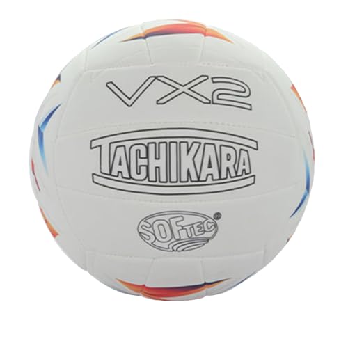 Tachikara VX2 SofTec® Spark White Recreational Volleyball