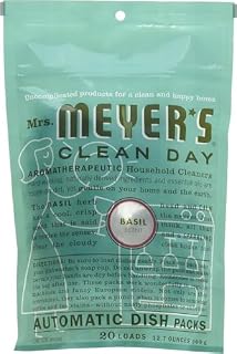 MRS. MEYER'S CLEAN DAY Dishwasher Detergent Soap Pack