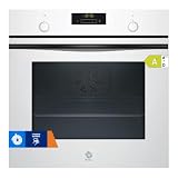 Balay - Horno multifunción, 60 cm, Control Comfort, Aqualisis, Raíles 1 nivel, cristal Blanco, 3HB5131B3