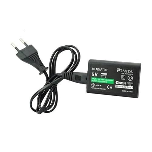 Fonte De Energia Ac Adaptador Bivolt 110 / 220v Mais Cabo De Dados Compatível Para PS VITA Fat
