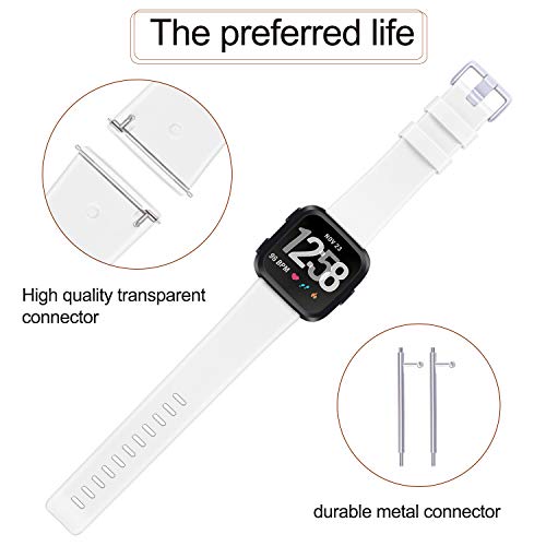 image for Meliya PACK 3 Soft Silicone Bands for Fitbit Versa 2 / Fitbit Versa/Fi