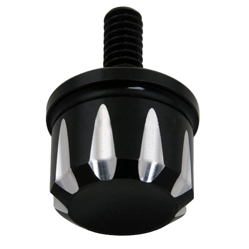 Black Aluminum Seat Mount Bolt Screw Cap Nut for Harley Mounting Seat 2-image-5