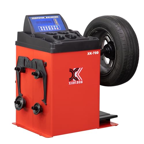 XK-610C-70D Tire Changer Machine Combo Wheel Balancer Rim Clamp 28 Inches 2.0 Horsepower - Thumbnail 3