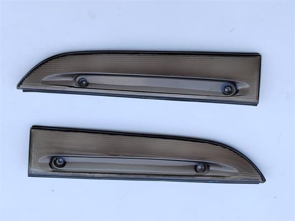 Black Lens Moulding, Fog Light Lamp Cover Trim Bezel For ISUZU HICOM NPR HPR-HD NQR NRR GMC 1995-2007 Replaces 8-97867-774-0 (LH-Driver Side)