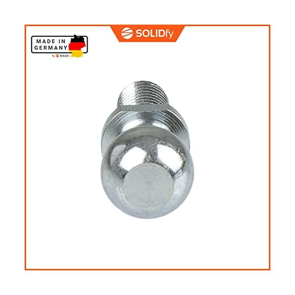 SOLIDfy® - [4x] Kugelzapfen C10 M6 DIN 71803 Form C mit Gewindezapfen verzinkt 10mm – Bild 8